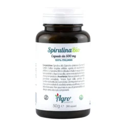 Spirulina Bio 500 Mg Sostegno Psico-fisico 100 Capsule