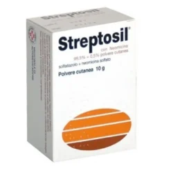 Streptosil Neomicina Polvere Trattamento Infezioni Pelle 10g