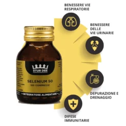 Stur Dee Selenium 50 Integratore 100 Compresse