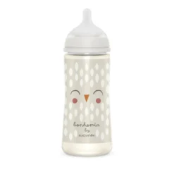 Suavinex Bonhomia Biberon Silicone Sx Pro Civetta Bianco 360ml