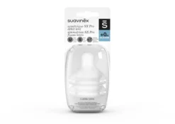 Suavinex Tettarella Silicone Sx Pro Flusso Lento Neonati 2 Pezzi