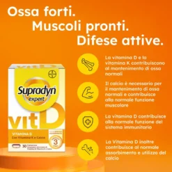 Supradyn Expert Vitamina D Integratore Difese Immunitarie E Ossa 30 Compresse