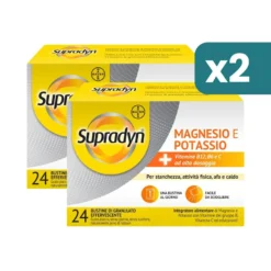 Supradyn Magnesio e Potassio x stanchezza bipacco 2x24 bustine