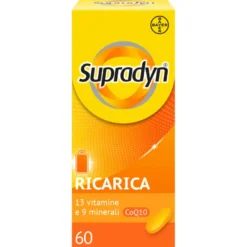 Supradyn Ricarica Integratore Multivitaminico Completo E Minerali Con Co-q10 60 Compresse
