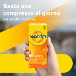 Supradyn Ricarica Integratore Multivitaminico Completo E Minerali Con Co-q10 60 Compresse