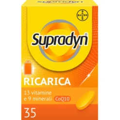 Supradyn Ricarica Integratore Multivitaminico Completo E Minerali Con Co-q10 35 Compresse