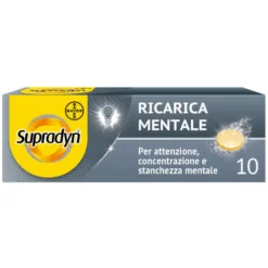 Supradyn Ricarica Mentale Integratore Memoria E Concentrazione 10 Compresse Effervescenti