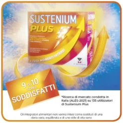 Sustenium Plus Integratore Creatina, Arginina E Beta-alanina 12 Bustine