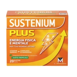 Sustenium Plus Integratore Energia Fisica E Mentale 20 Bustine