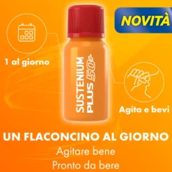 Sustenium Plus 50+ Integratore Energia E Vitalità 3 confezioni da 24 Flaconcini