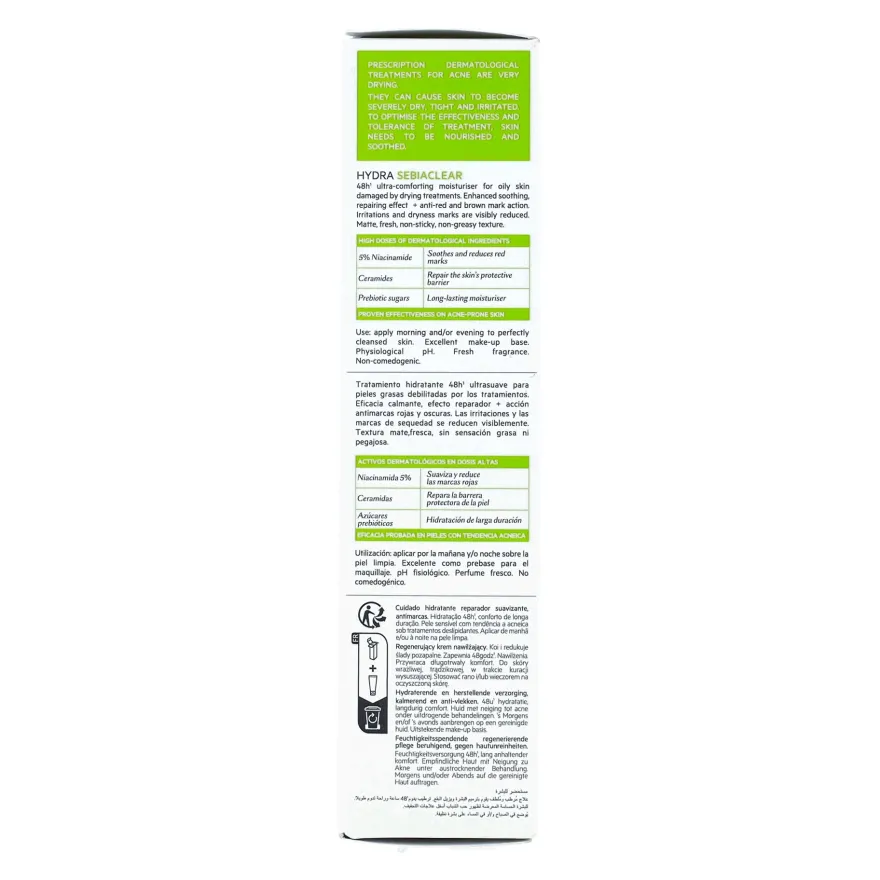 Svr Sebiaclear Hydra Crema Idratante Riparatrice 40ml