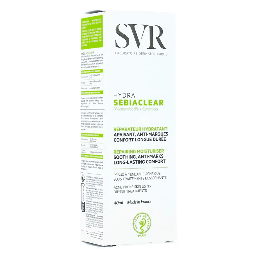 Svr Sebiaclear Hydra Crema Idratante Riparatrice 40ml