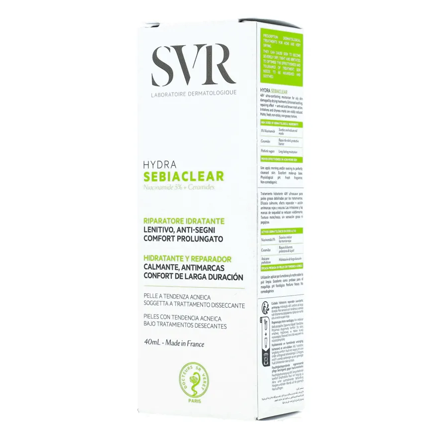 Svr Sebiaclear Hydra Crema Idratante Riparatrice 40ml