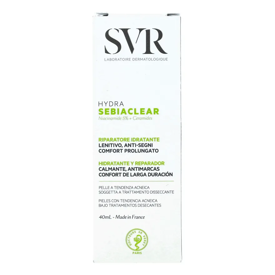 Svr Sebiaclear Hydra Crema Idratante Riparatrice 40ml