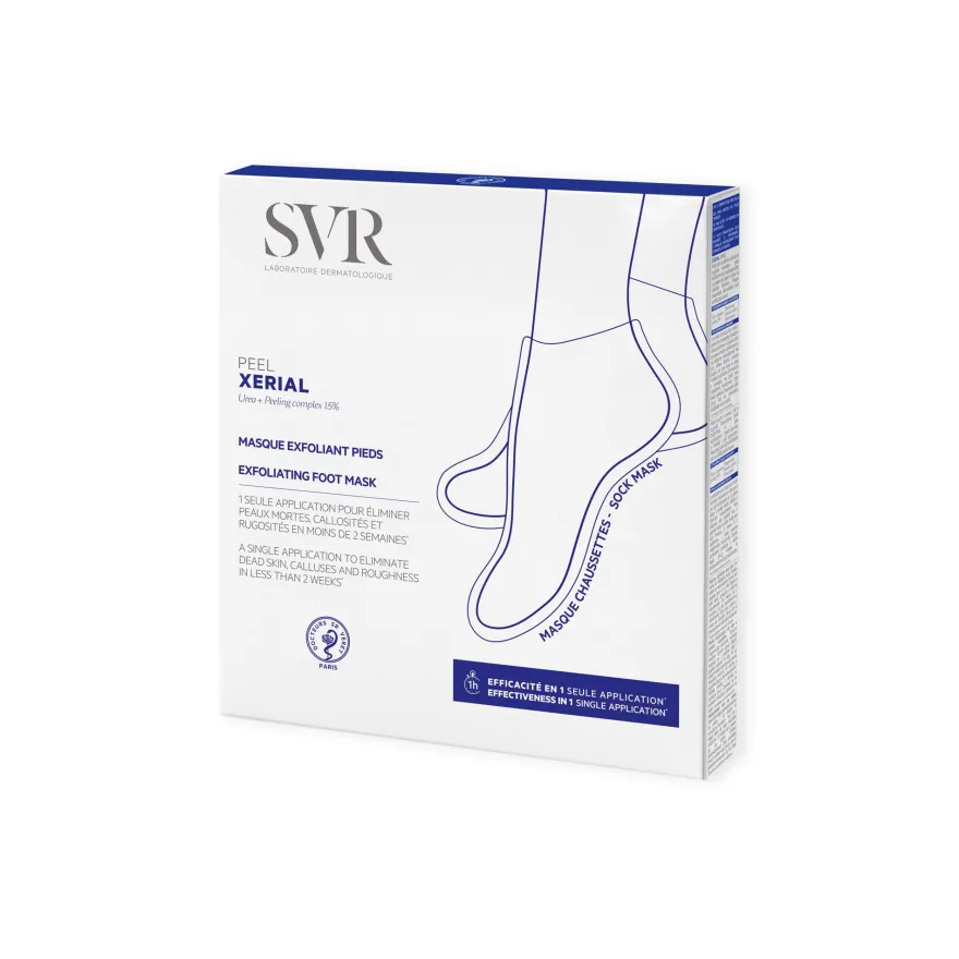 Svr Xerial Peel Maschera Piedi 2 Calze