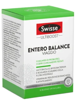 Swisse Entero Balance Viaggio Integratore Alimentare 10 Bustine