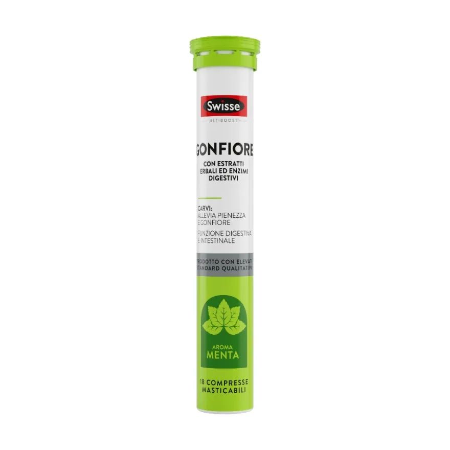 Swisse Gonfiore Integratore Pienezza E Gonfiore 18 Compresse