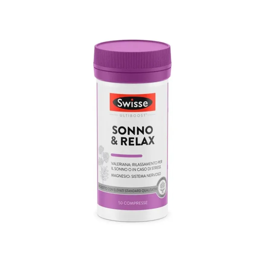Swisse Sonno E Relax 50 Compresse