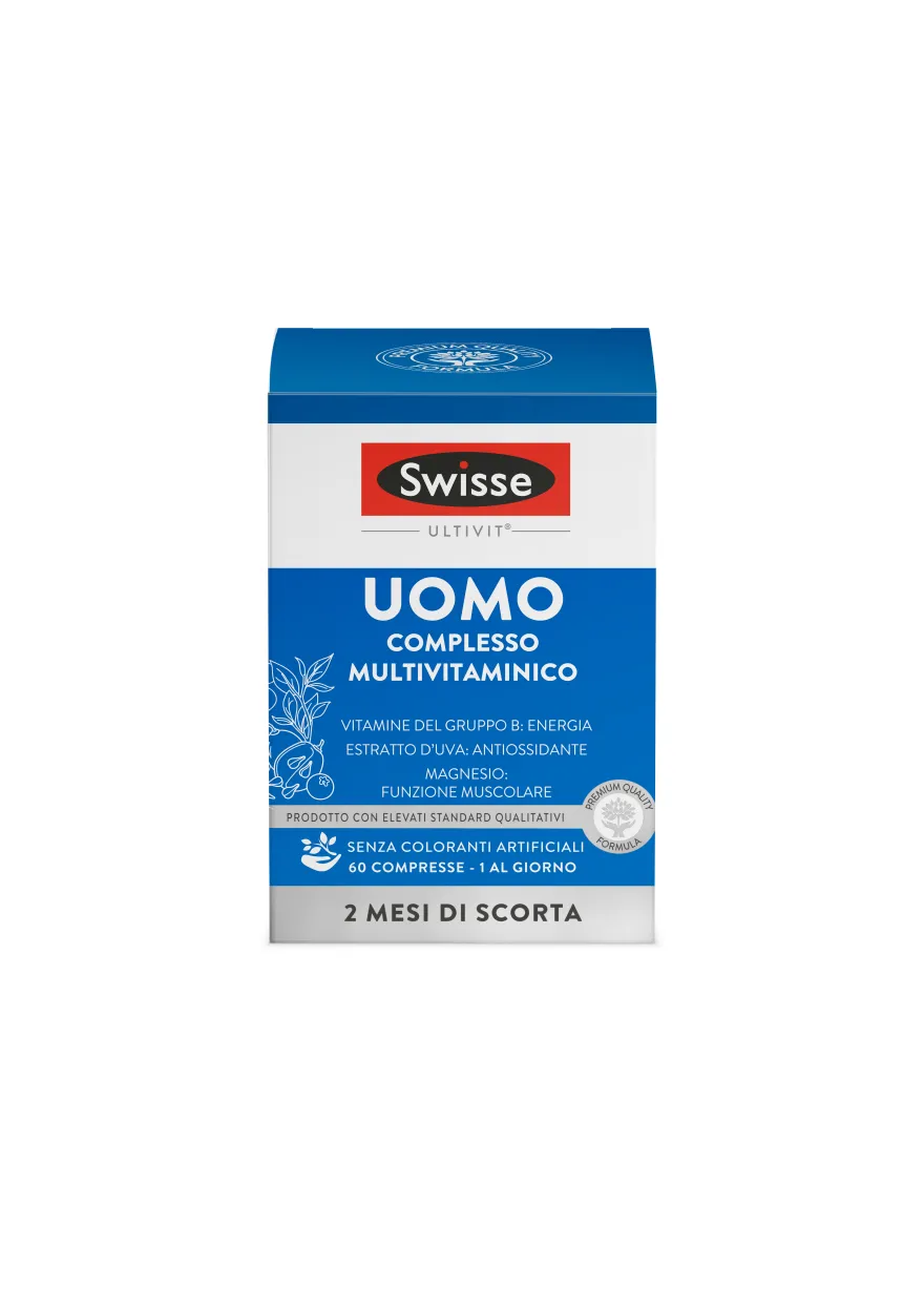 Swisse Uomo Complesso Multivitaminico 60 Capsule