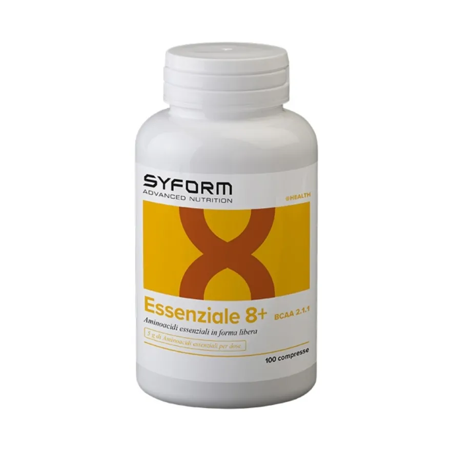 Syform Essenziale 8+ Integratore Aminoacidi Essenziali 100 Compresse