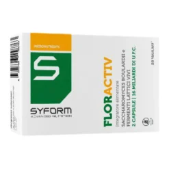 Syform Floractiv Integratore Fermenti Lattici 20 Capsule
