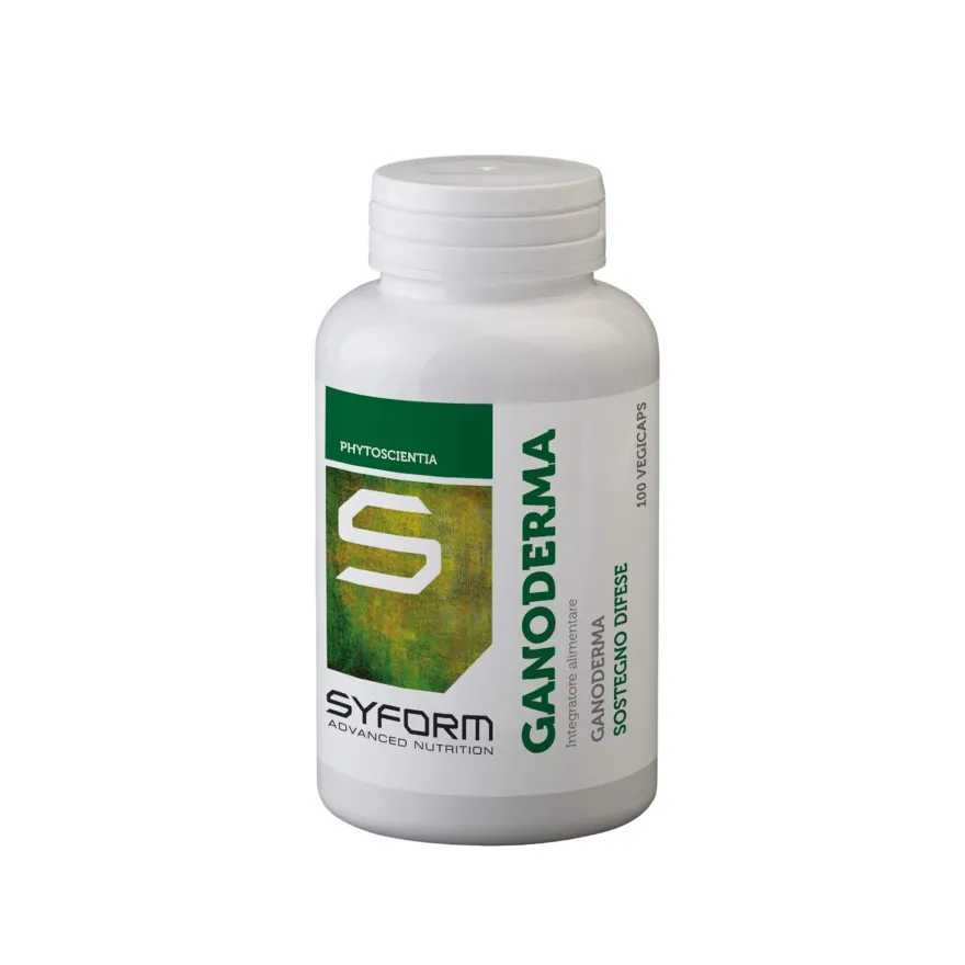 Syform Ganoderma Integratore Sostegno Difese 100 Capsule