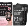 Synergy Derm Maschera Viso Carbone Vegetale 4 Trattamenti Monodose 7g
