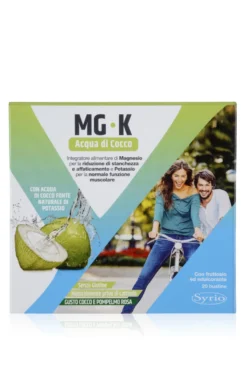 Syrio Mg-k Acqua Di Cocco Integratore Alimentare Di Magnesio E Potassio 20 Bustine