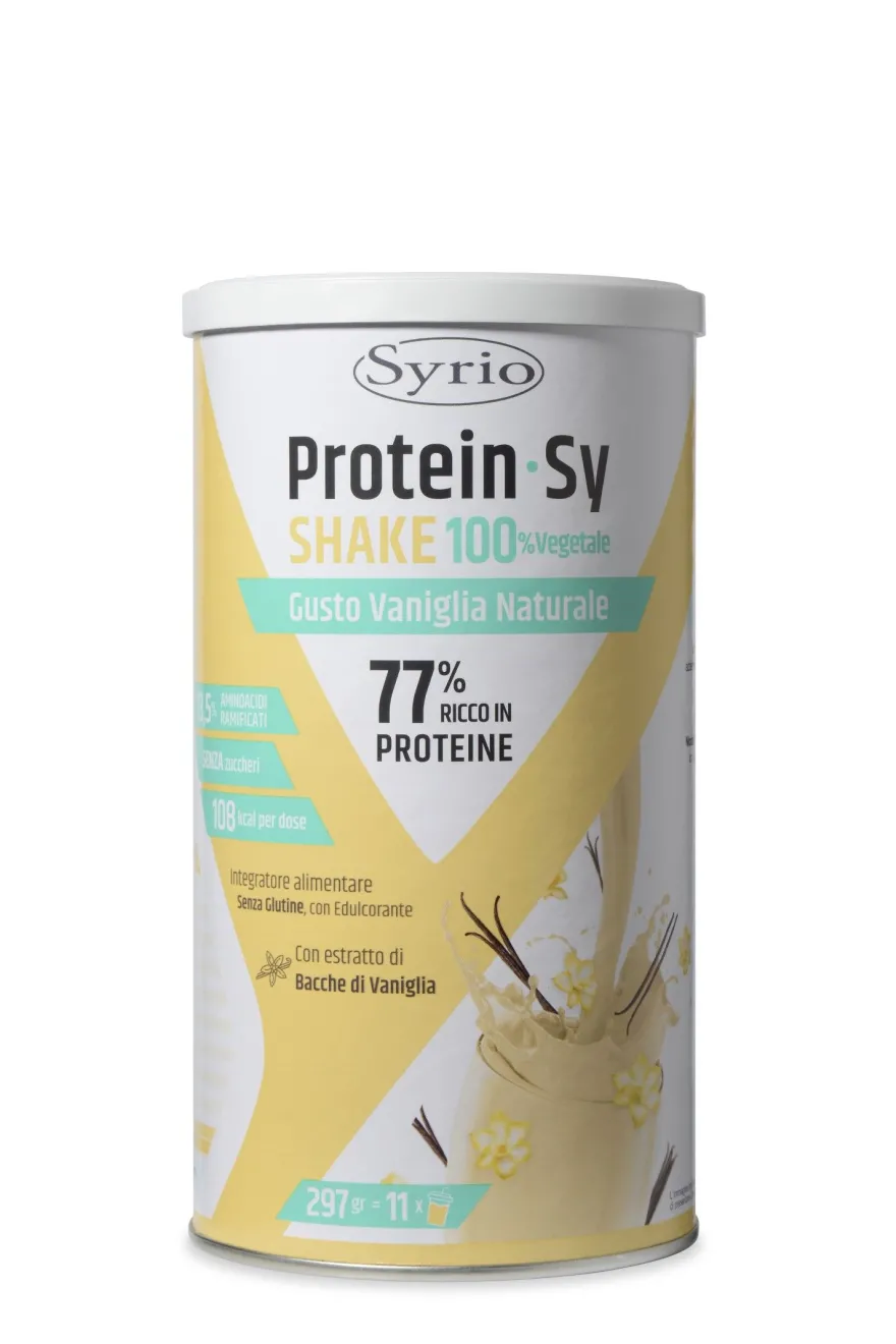 Syrio Protein-sy Shake Vegetale Vaniglia Naturale Integratore 297g