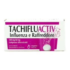 Tachifluactiv Influenza E Raffreddore 500mg + 60mg 10 Compresse Effervescenti