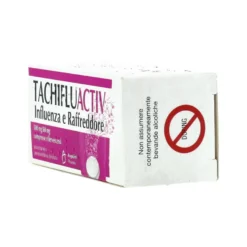 Tachifluactiv Influenza E Raffreddore 500mg + 60mg 10 Compresse Effervescenti