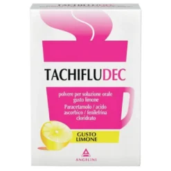 Tachifludec Paracetamolo Gusto Limone 10 Bustine