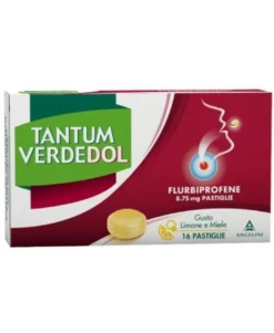 Tantum Verdedol Trattamento Mal Di Gola 16 Pastiglie Limone E Miele