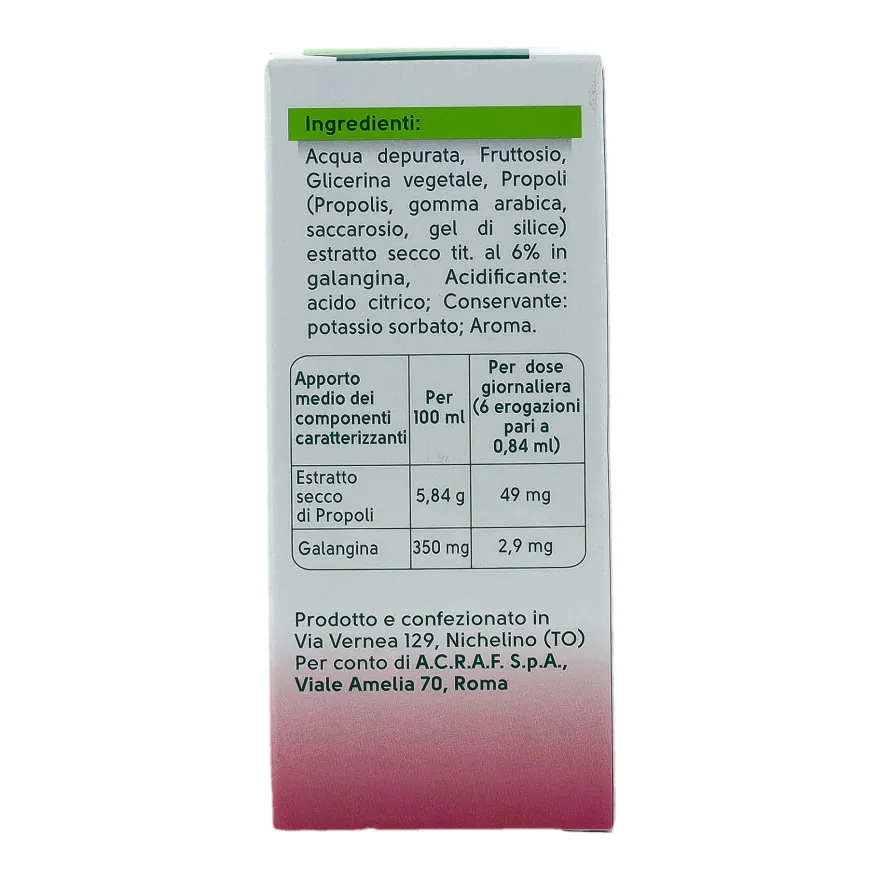 Tantum Verde Natura Junior Spray Propoli Gusto Fragola 25ml
