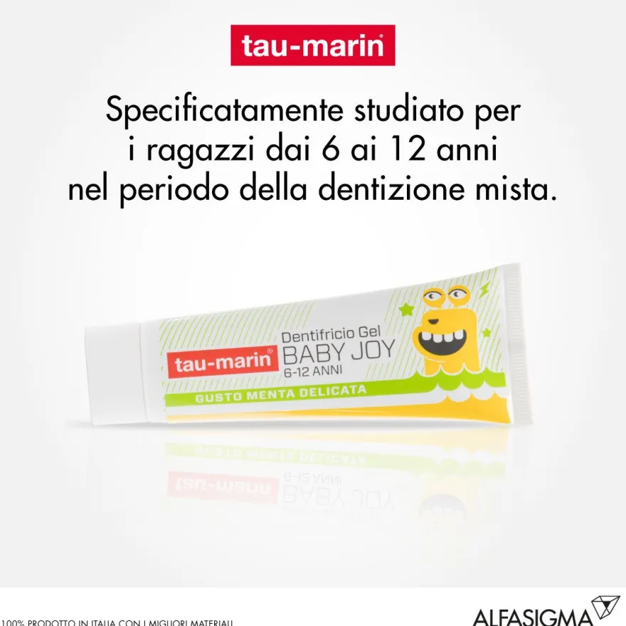 Tau-marin Dentifricio Baby Joy 6-12 Anni 50ml