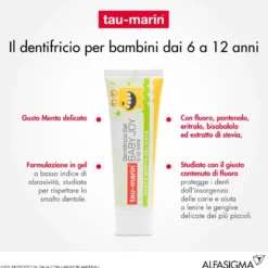 Tau-marin Dentifricio Baby Joy 6-12 Anni 50ml