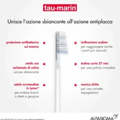 Tau-marin Spazzolino Professional White Antibatterico 1 Pezzo
