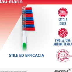 Tau-marin Spazzolino Scalare 33 Duro Antibatterico