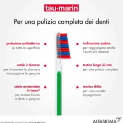 Tau-marin Spazzolino Scalare 33 Duro Antibatterico