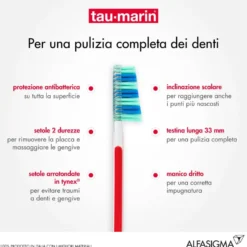 Tau-marin Spazzolino Scalare 33 Molto Morbido Con Antibatterico