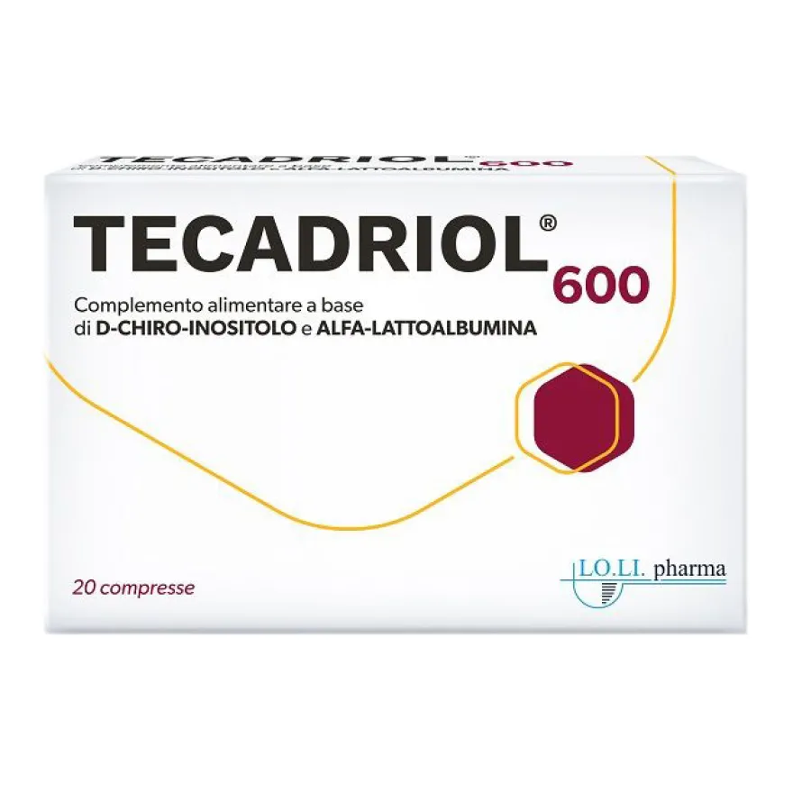 Tecadriol 600 Complemento Alimentare 20 Compresse