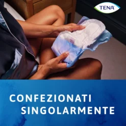 Tena Discreet Maxi Night Assorbenti Incontinenza Notturna Donna 12 Pezzi
