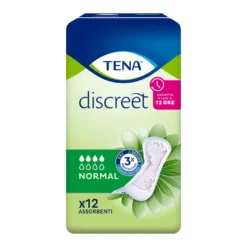 Tena Discreet Normal Assorbenti Incontinenza Leggera Donna 12 Pezzi