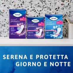Tena Discreet Normal Night Assorbenti Incontinenza Leggera 10 Pezzi
