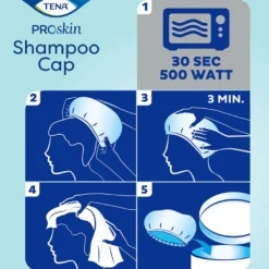 Tena Shampoo Cap Cuffia Preumidificata 1 Pezzo
