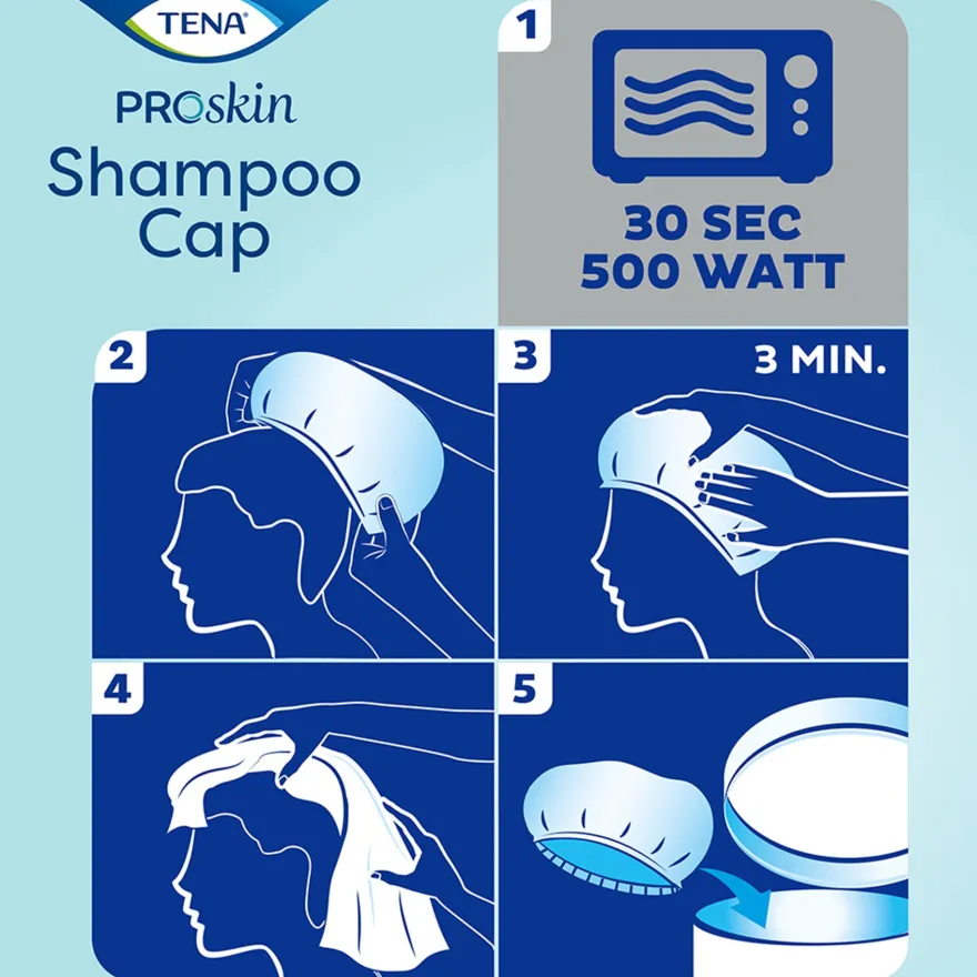 Tena Shampoo Cap Cuffia Preumidificata 1 Pezzo