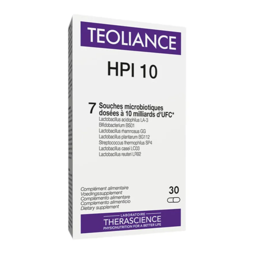 Teoliance Hpi 10 Capsule Fermenti Lattici Microincapsulati 30 Unità