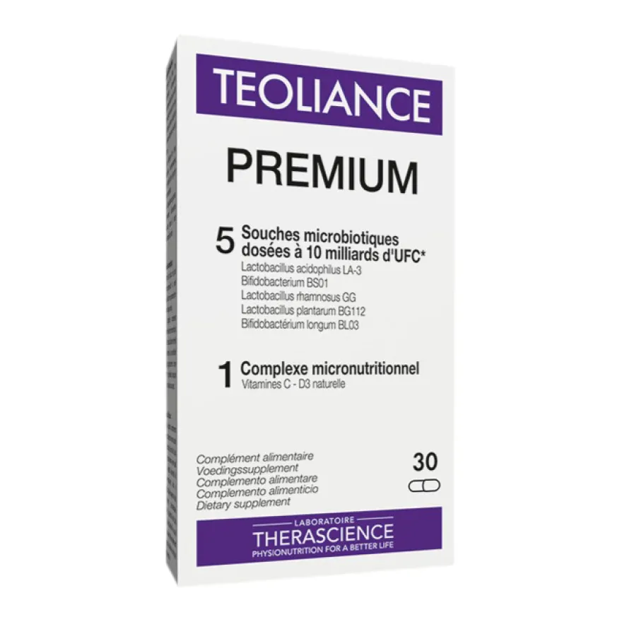 Teoliance Premium 10 Miliardi Ufc Fermenti Lattici 30 Capsule