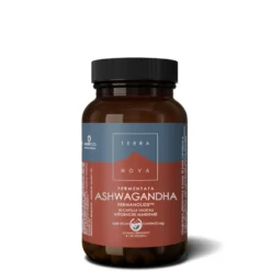 Terranova Ashwagandha Fermentata Integratore Controllo Stress 50 Capsule Vegetali