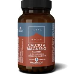Terranova Complesso Calcio Magnesio Integratore Ossa 50 Capsule